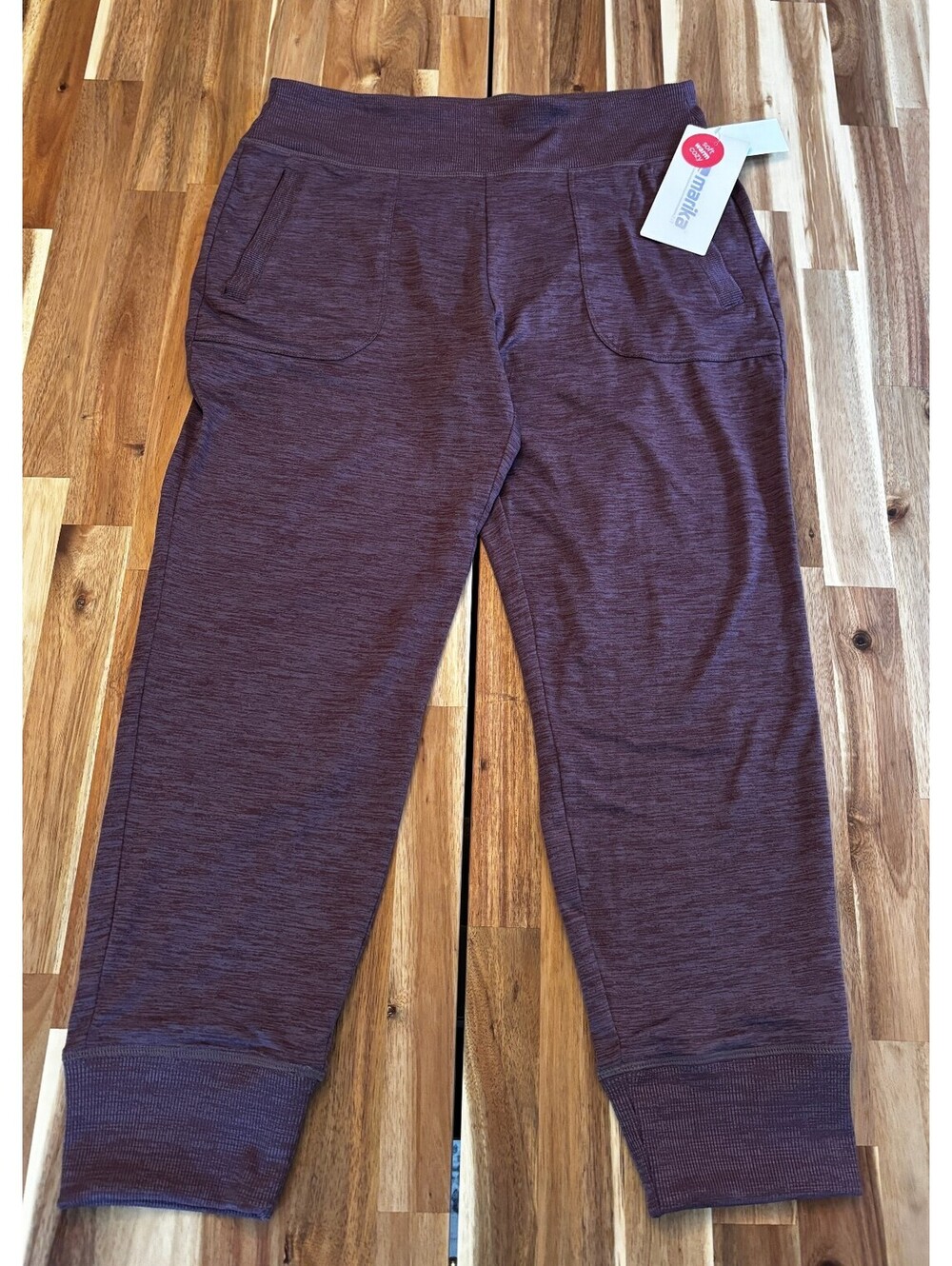 Marika Vintage Violet/Fig Athletic Jogger Pants Size L (2010)